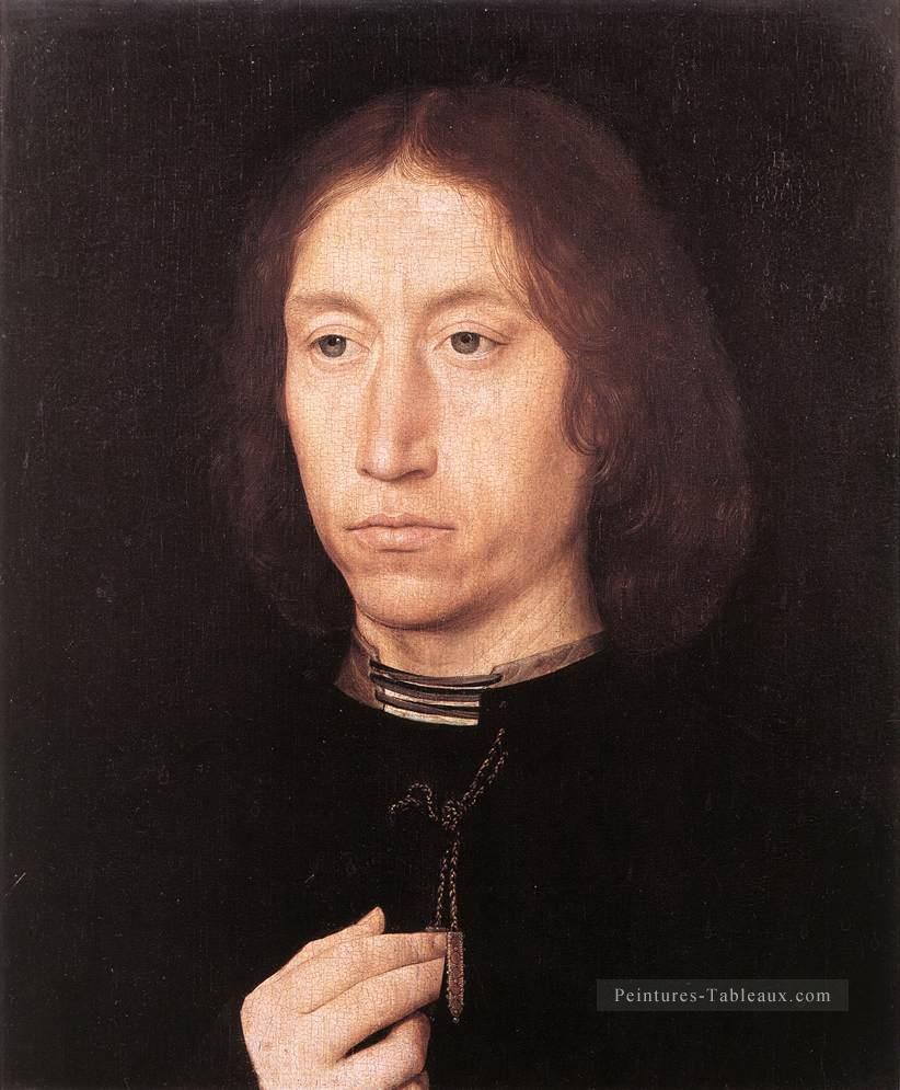 Portrait d’homme 1478 hollandais Hans Memling Peintures à l'huile